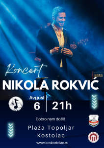 Nikola Rokvic koncert Kostolac